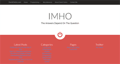 Desktop Screenshot of davidoshiro.com